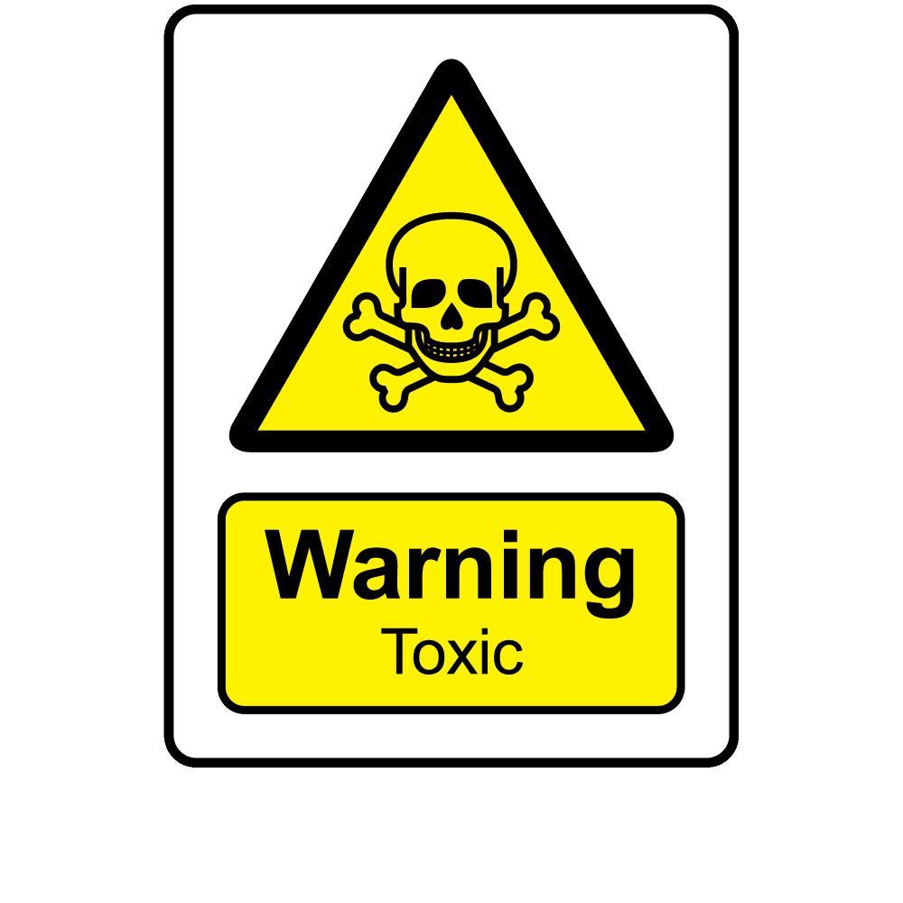 Toxic Hazard Sign Toxic Hazard Sign
