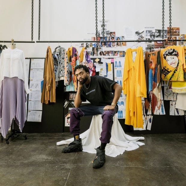 The Disruptive Designer Building Pyer Moss Becomes a Fashion Star ...