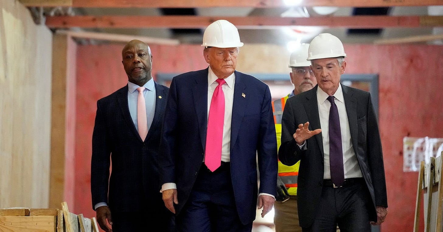 'It's not new': Jerome Powell corrects Trump over building plan