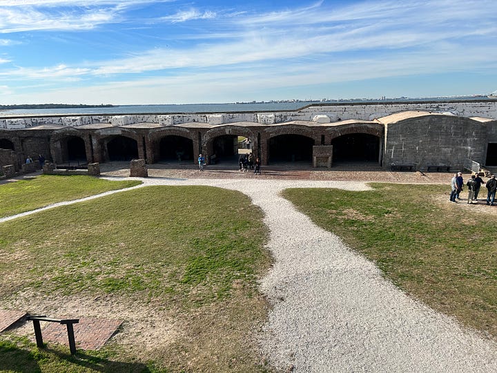 exhibits, sky, clouds, cannon, wheelbarrow