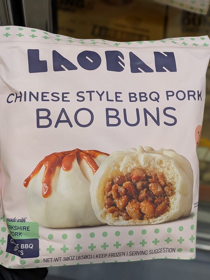 Laoban BBQ Pork Bao Buns. Short-rib benedict with sweet potatoes from Square Cafe in Pittsburgh.