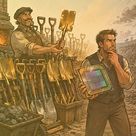 You can’t sell the picks and doubt the miners