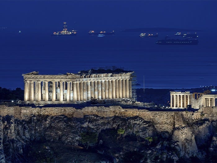 The Acropolis of Athens, Greece – arc The Acropolis of Athens, Greece – arc