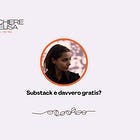 Substack è davvero gratis?