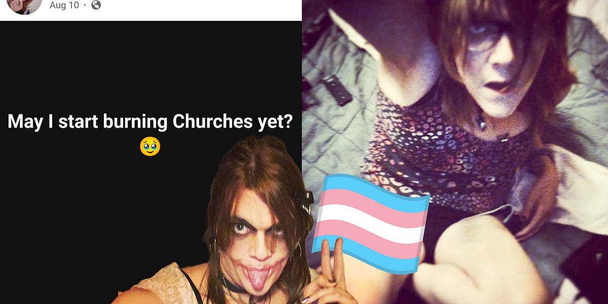 Church-Burning Fantasies to Real Fire: Violent Oklahoma Trans Activist Charged Over Another Arson Attack