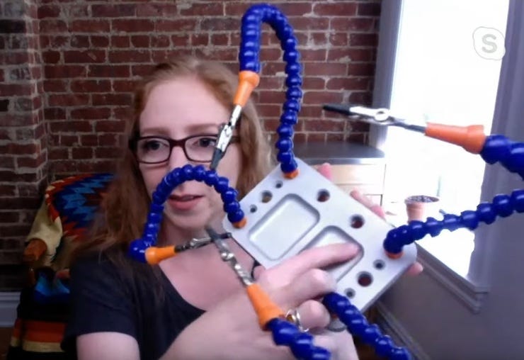Sometimes you need lots of hands.