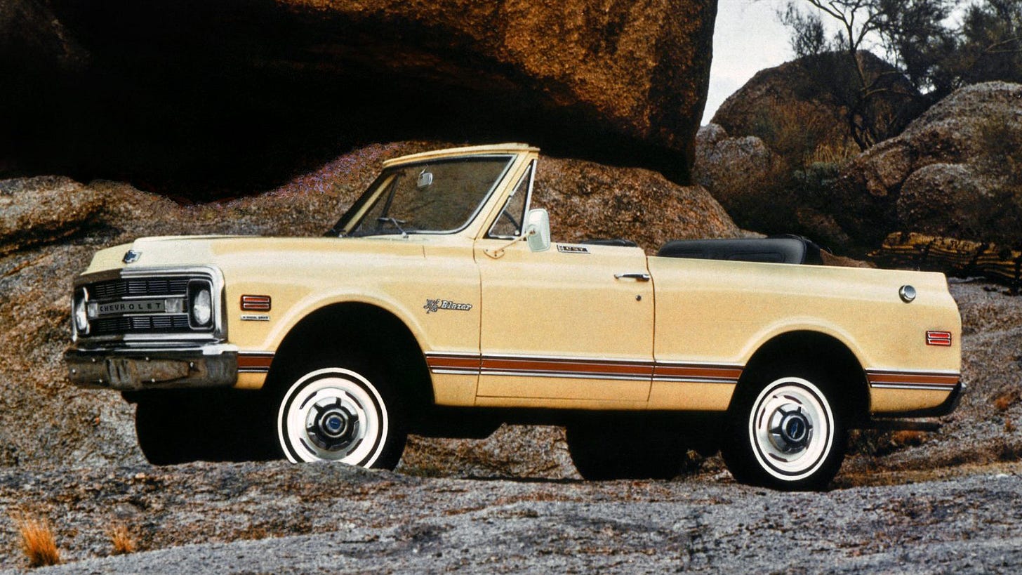 The Awesome History of the Go-Anywhere Chevrolet K5 Blazer
