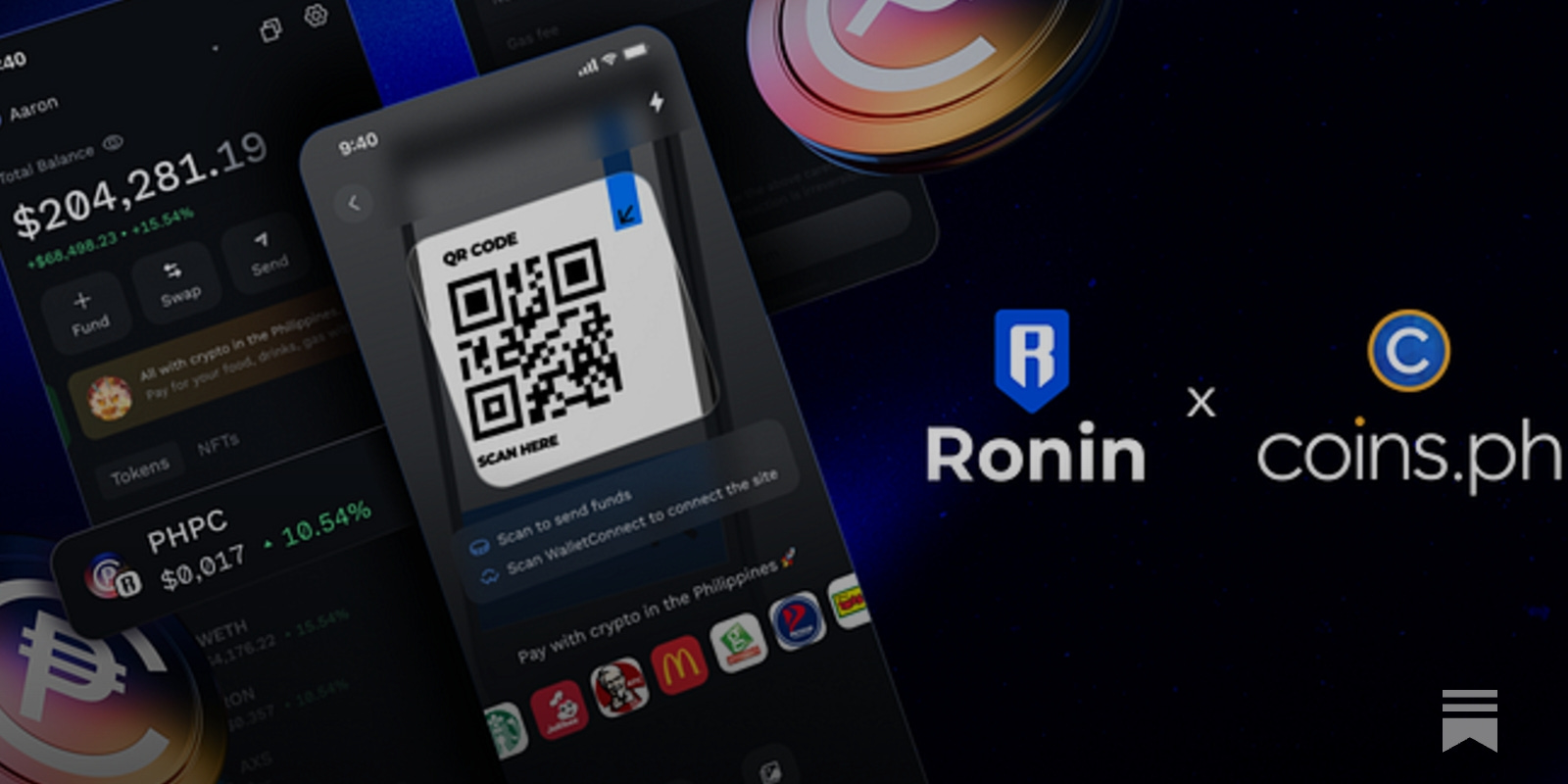 Ronin and QRPH join forces to make crypto spendable in the Philippines