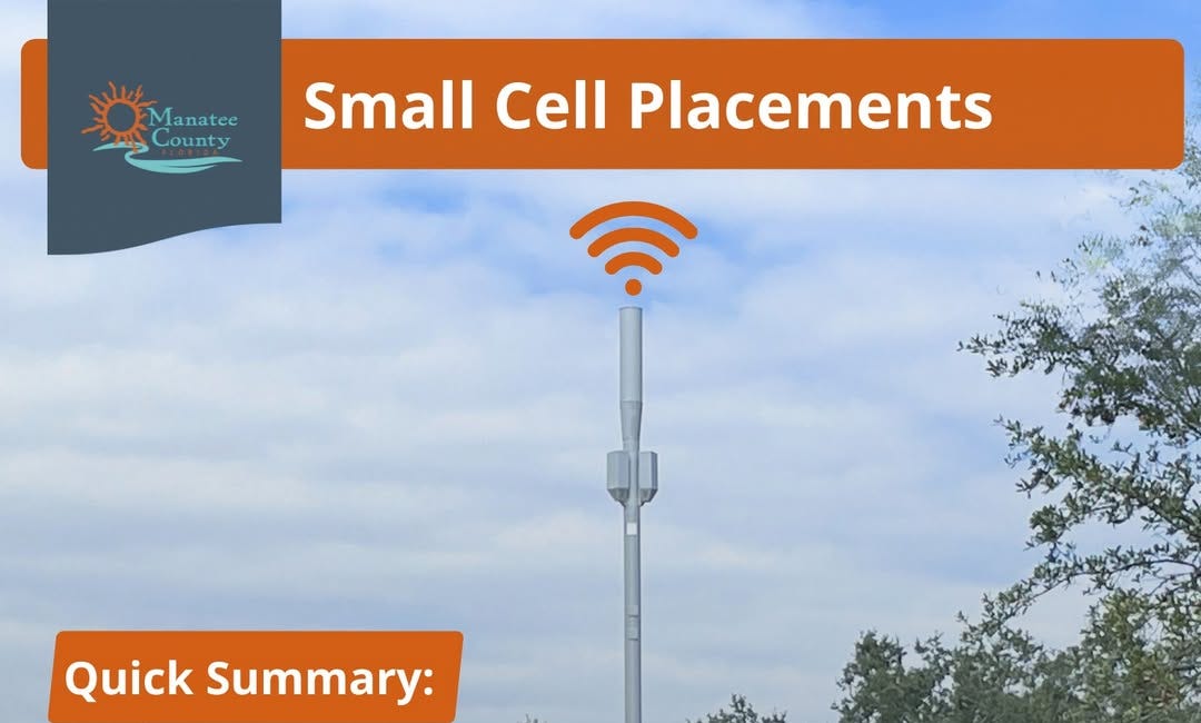 Small Cell Installations Expanding Across Manatee County to Improve Wireless Connectivity
