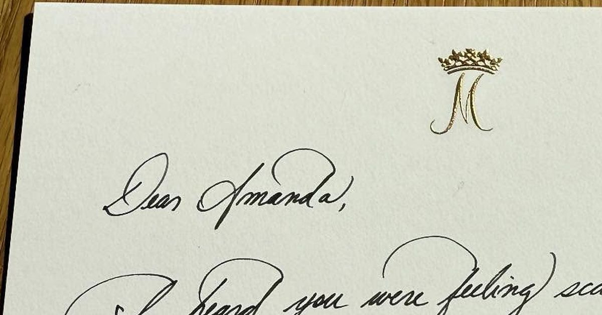 Meghan Markle, Duchess of Sussex sends handwritten letter to 'concerned'  fan, podcaster Amanda Hirsch - 9Honey