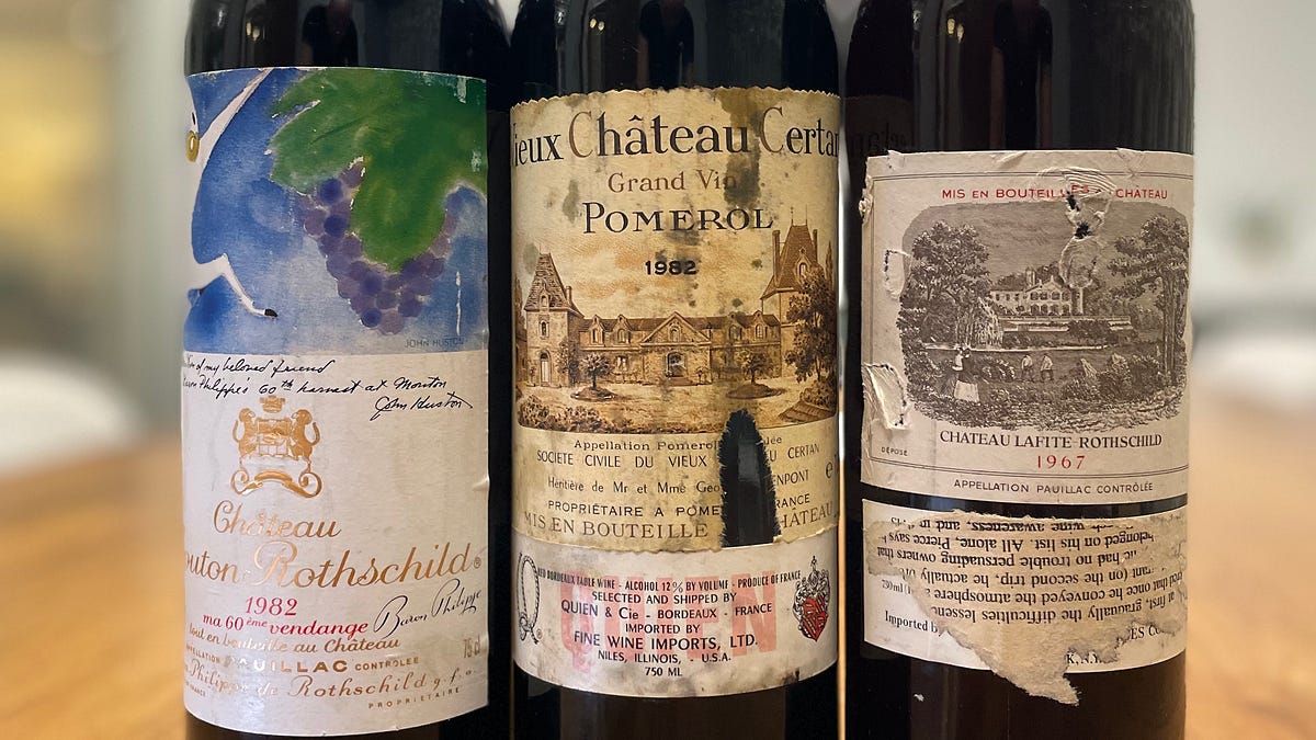 The Legendary 1982 Mouton Rothschild - Wine Club Miami