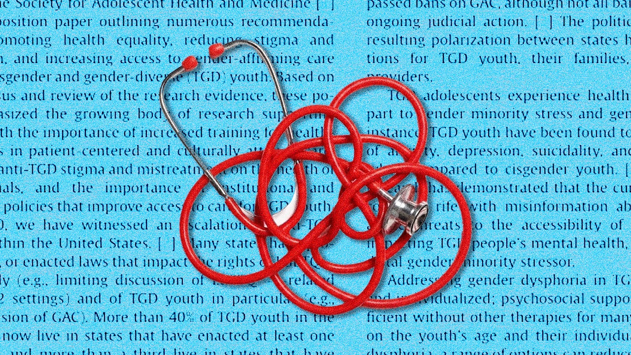 My Medical Association Silenced My Views on Gender Treatment