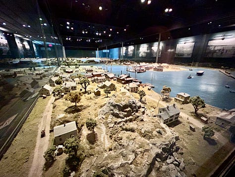 exhibits, scale, museum