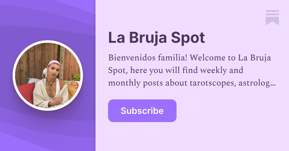 La Bruja Spot | Ariana | Substack