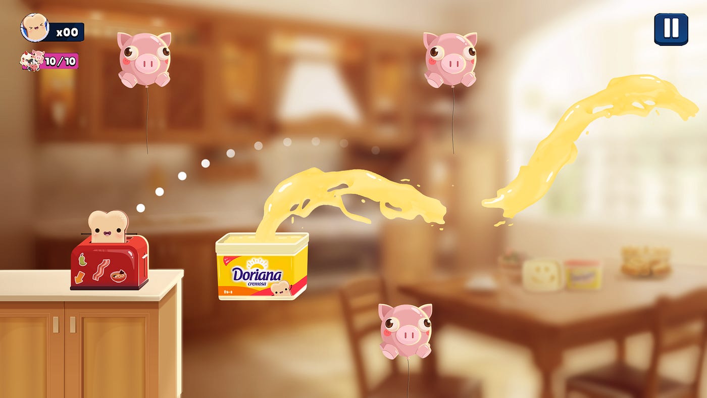 Imagem conceito da mecânica com buracos no fluxo de margarina