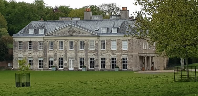 Photograph of Charborough House in Dorset. Photograph of Charborough House in Dorset.