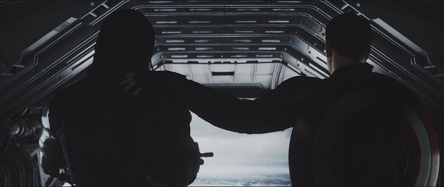 Bucky Steve Rogers Civil War