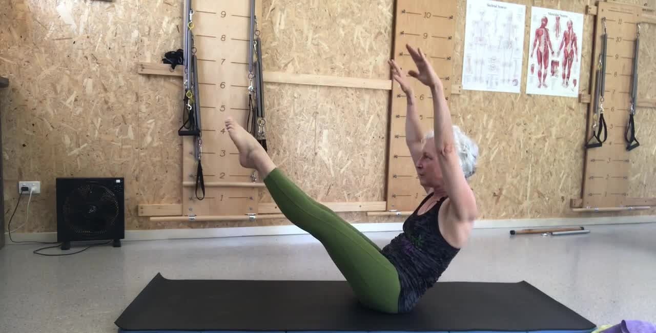 Pilates Exercise Dive: The Teaser