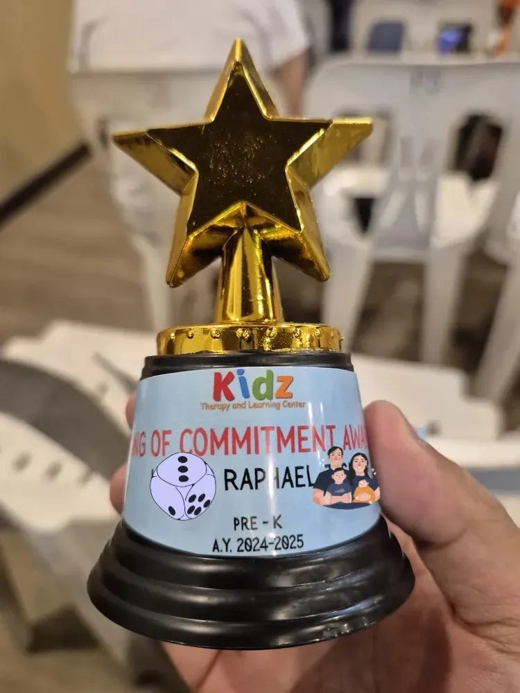 The King of Commitment Award that Rafa received