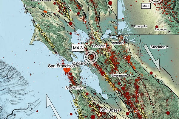 Earthquake Insights | Judith Hubbard & Kyle Bradley | Substack