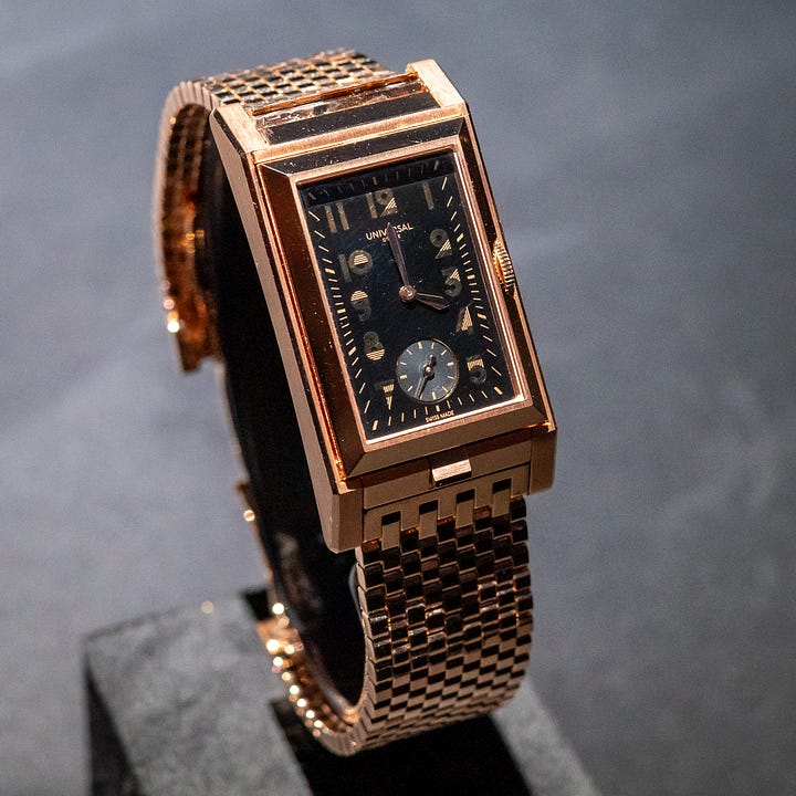 The new Universal Geneve Polerouter Date and Cabriolet