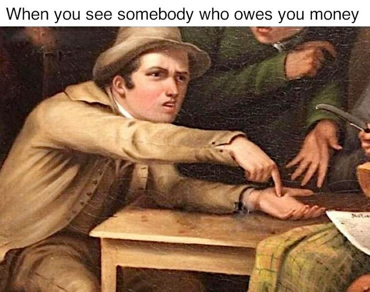 File:Angry Man Pointing at Hand meme 2.jpg