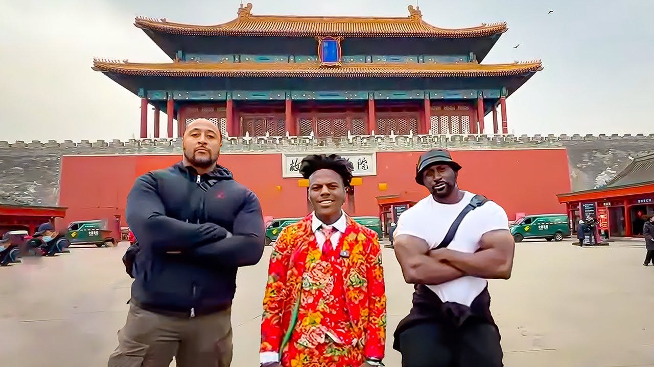 iShowSpeed Visits China's FORBIDDEN CITY!
