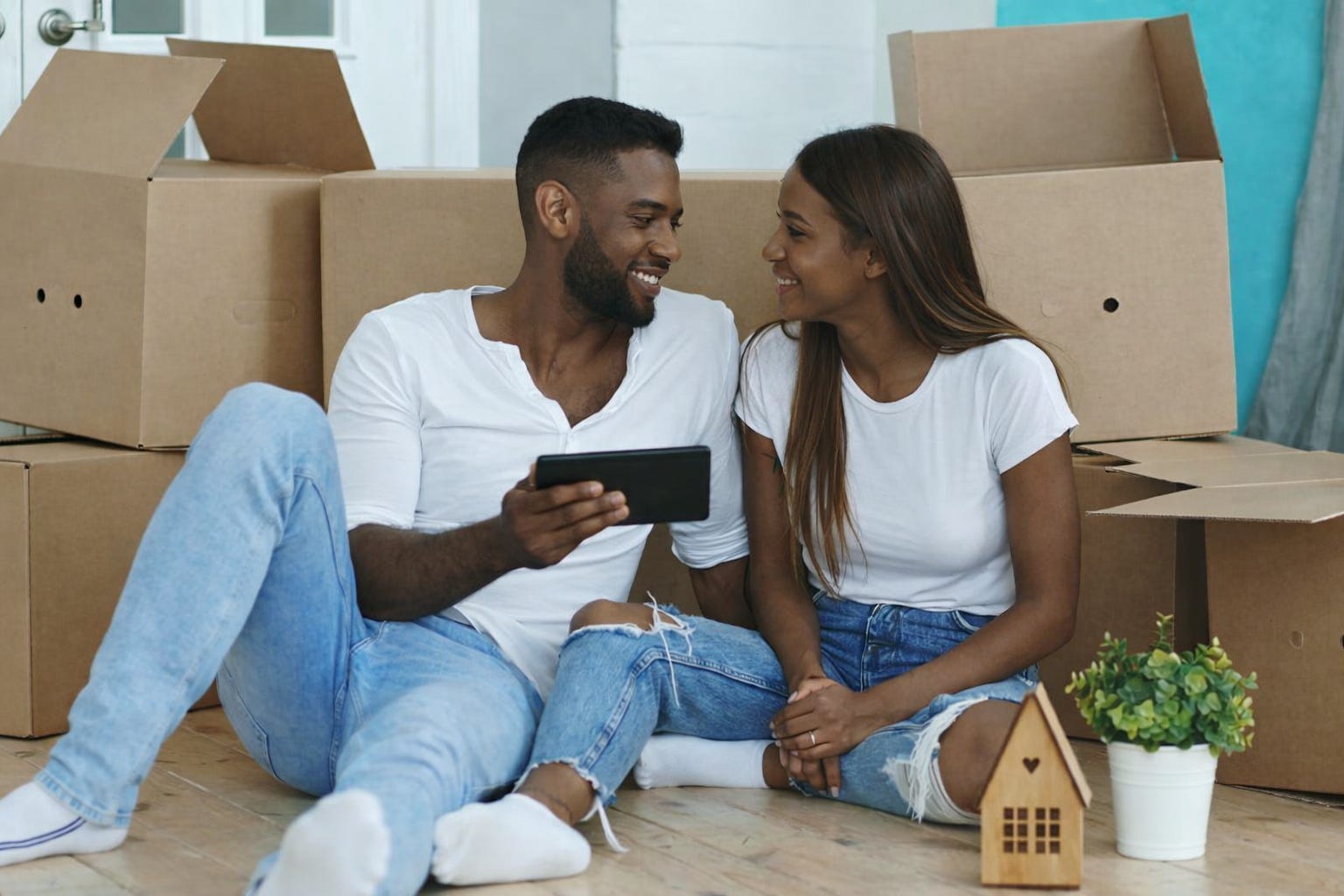 Two people, one vision, and the first step onto the property ladder.