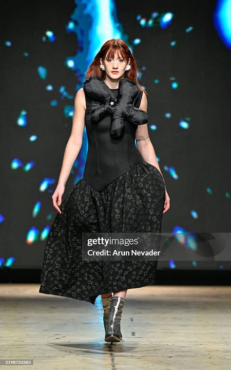 alex s yu NYFW new york fashion week 2025 cfda fashion trends emerging designer global fashion collective
