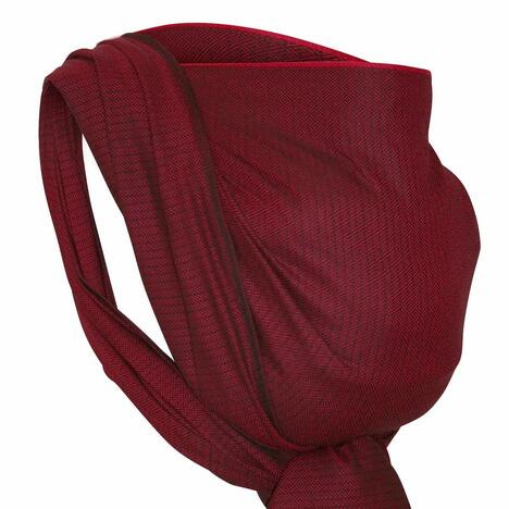 Storchenwiege day towel Leo bordeaux