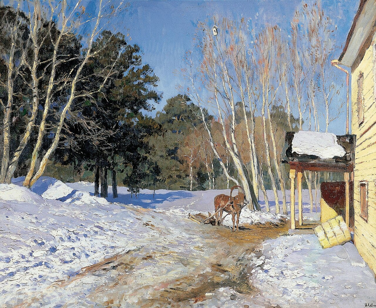 Isaac Levitan, March, 1895 Isaac Levitan, March, 1895