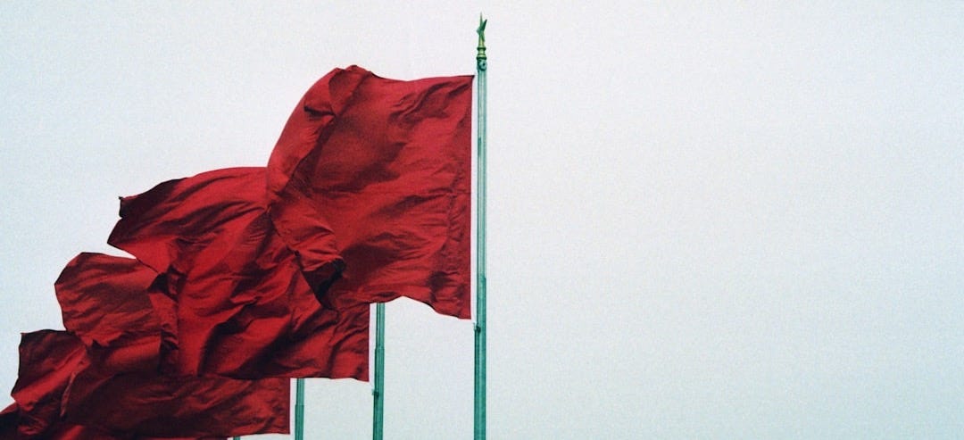 red flag red flag