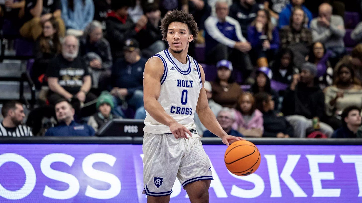 Tyler Boston - 2025-26 - Men's Basketball - Holy Cross Athletics