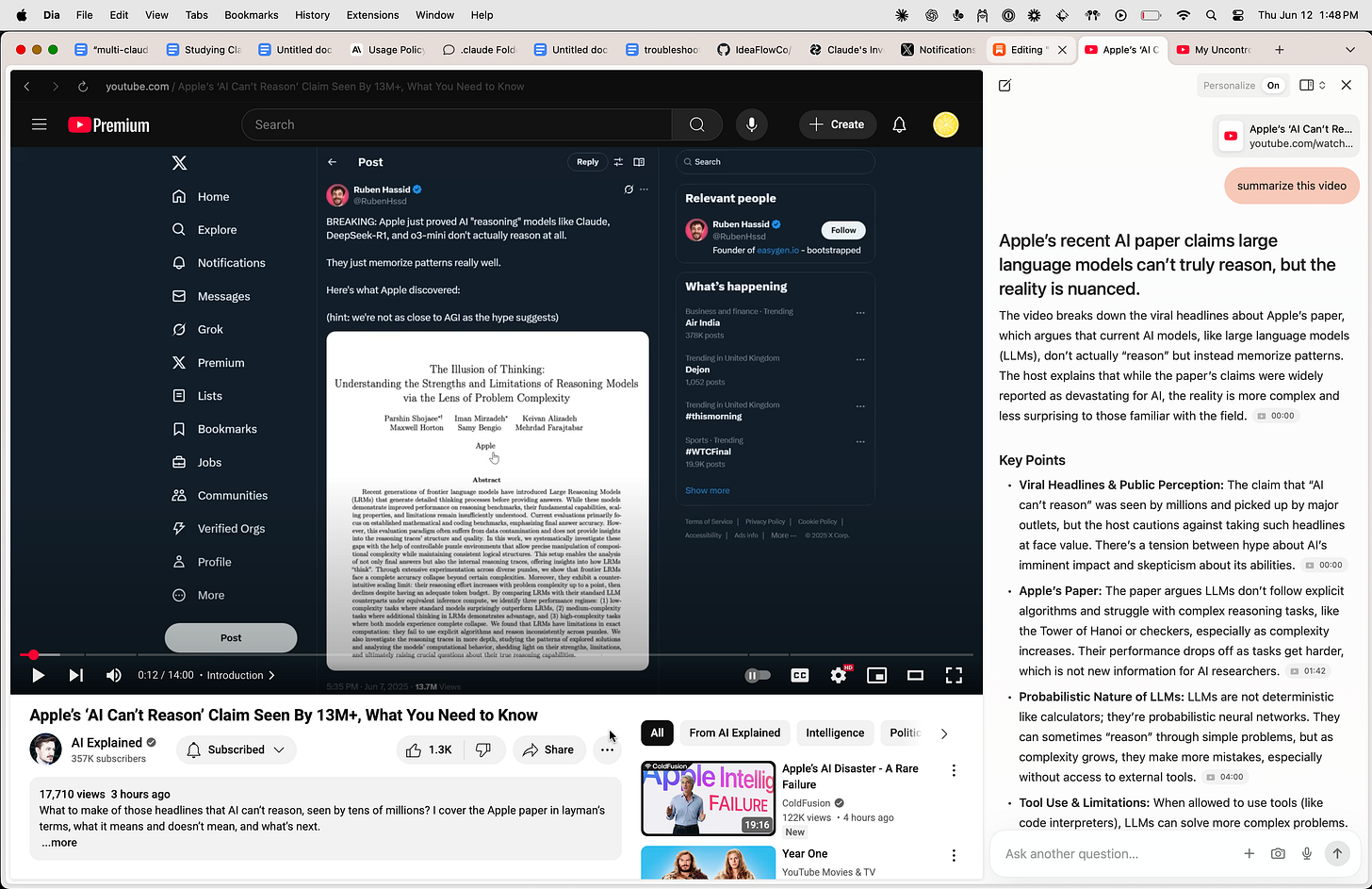 Dia and the Future of Agentic Browsing