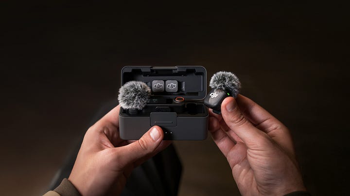 DJI Mic 3 wireless microphone system