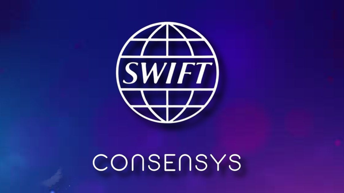 Crypto Sum on X: "NEWS: Swift to work with Consensys on blockchain prototype  for cross-border payments. https://t.co/BAJ3vEZZrD" / X