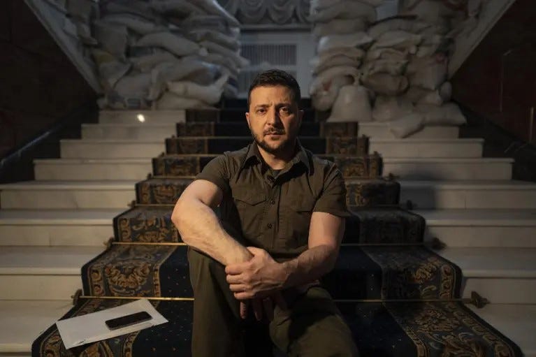 Zelenskyy in 2022