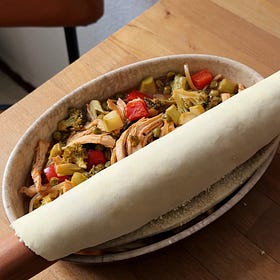 sesame chicken pot pie