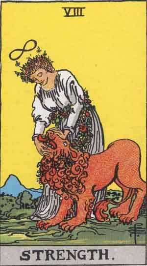 Strength (tarot card) - Wikipedia