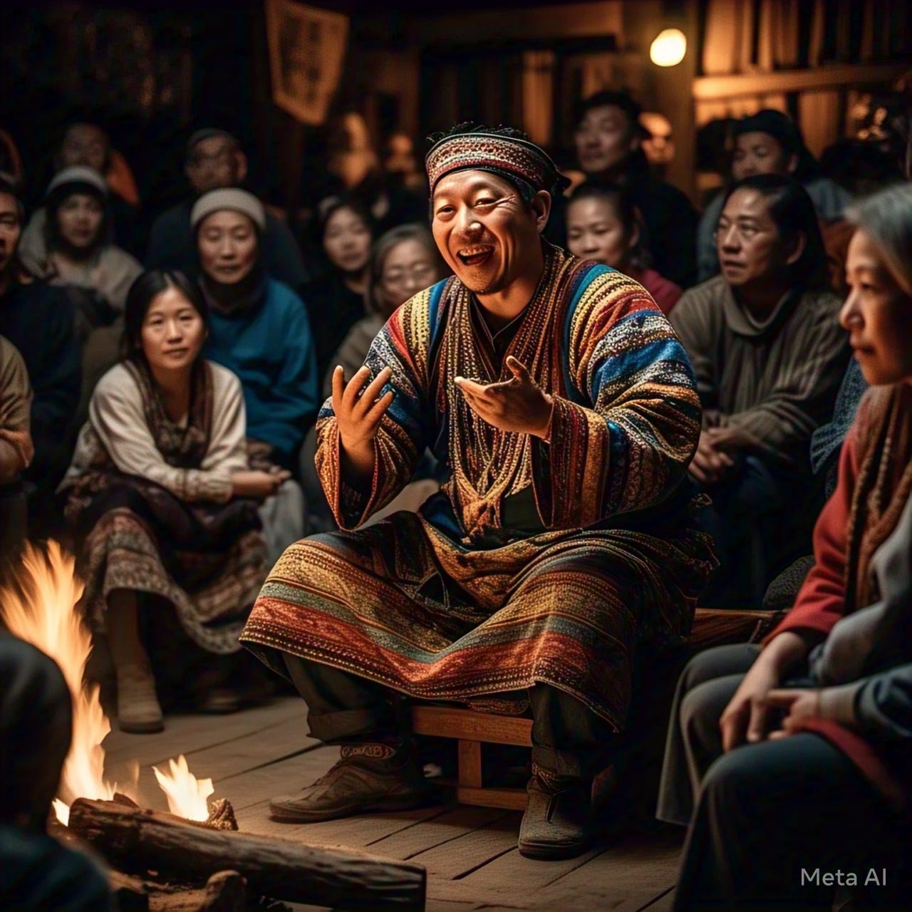 Image created using Meta AI. The prompt used to create the image is shared in the post