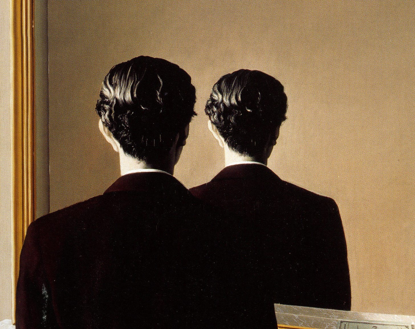 René Magritte. La Reproduction interdite (Not to Be Reproduced). Brussels,  1937 | MoMA