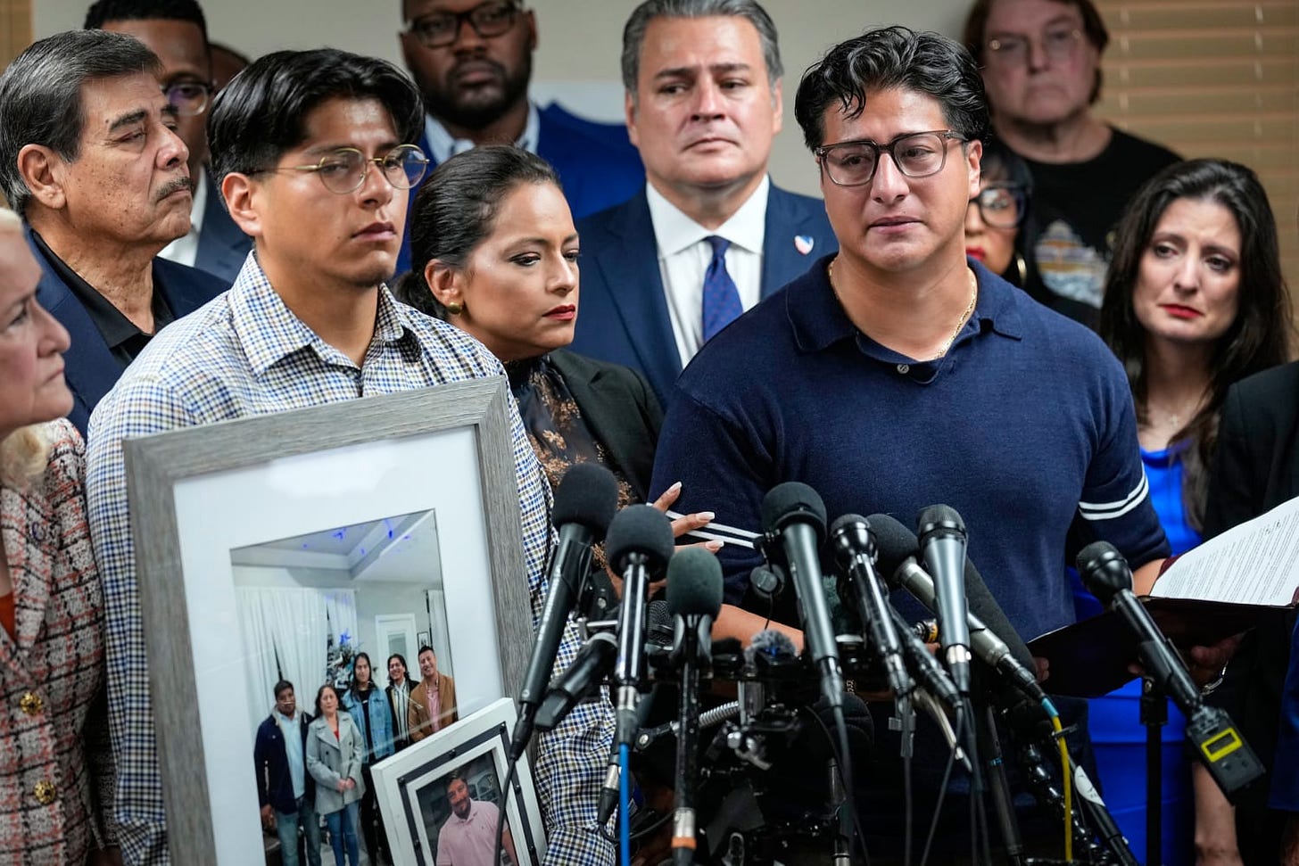 Son of man fatally shot by ICE officer during traffic stop says 'we want answers' Son of man fatally shot by ICE officer during traffic stop says 'we want answers'