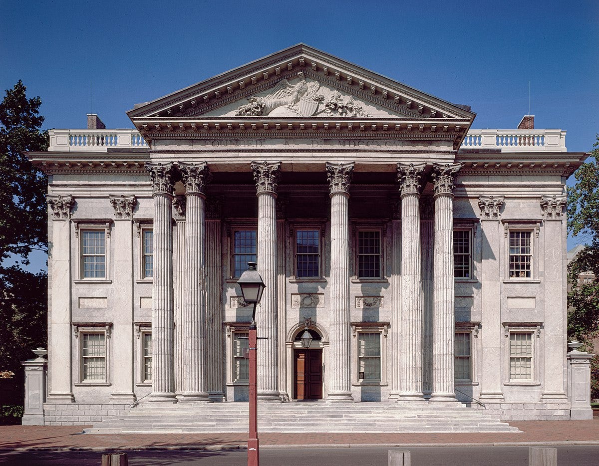first bank of the united states in philadelphia