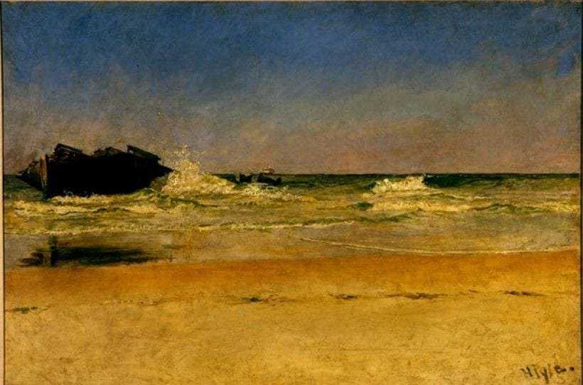 The Wreck,” Howard Pyle, 1892 | Brandywine Conservancy and Museum of Art The Wreck,” Howard Pyle, 1892 | Brandywine Conservancy and Museum of Art