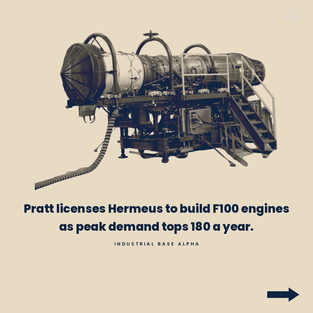 Pratt licenses Hermeus to build F100-PW-229 engines