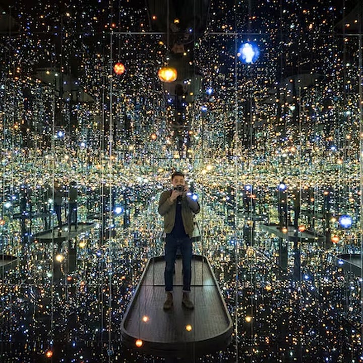 Infinity Mirror Rooms by Yayoi Kusama (Image: CBC) | The Outernet London (Image: The Outnernet London)