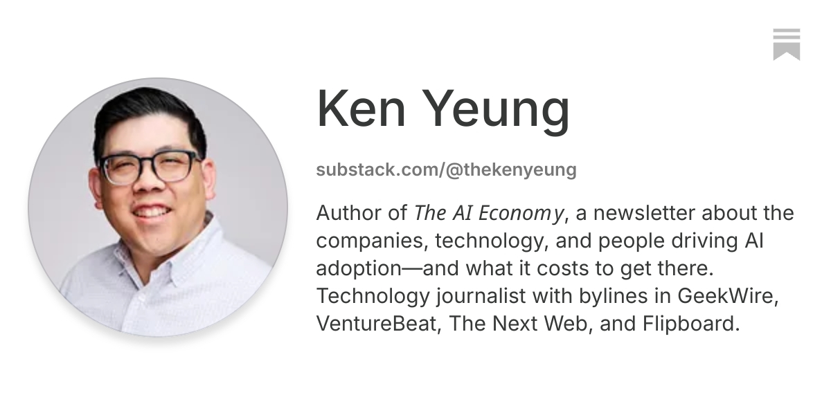 Ken Yeung | Substack