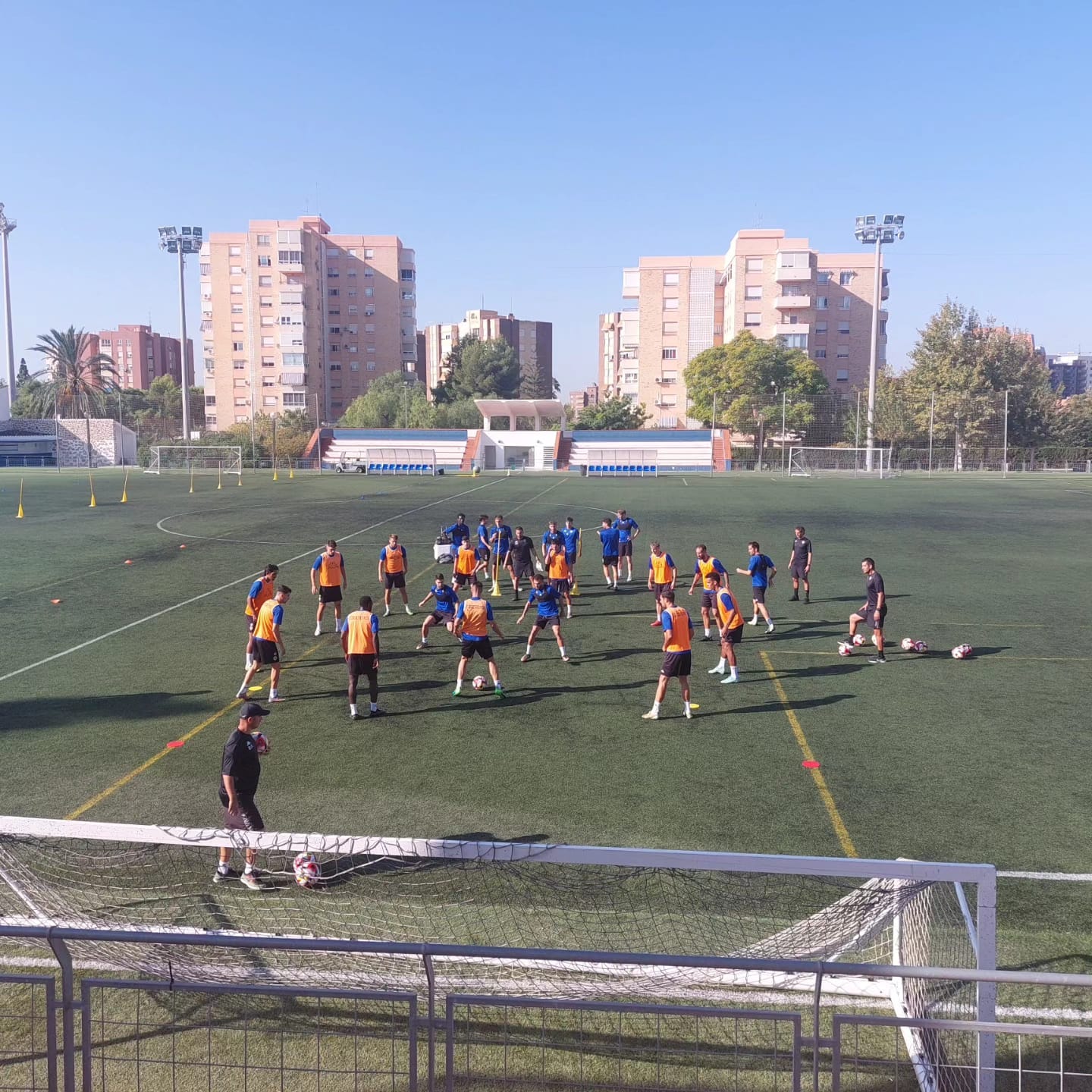 Entrenamiento del Hércules en la Ciudad Deportiva Entrenamiento del Hércules en la Ciudad Deportiva