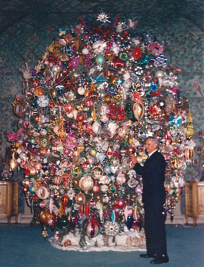 Harold Lloyd's Christmas tree
