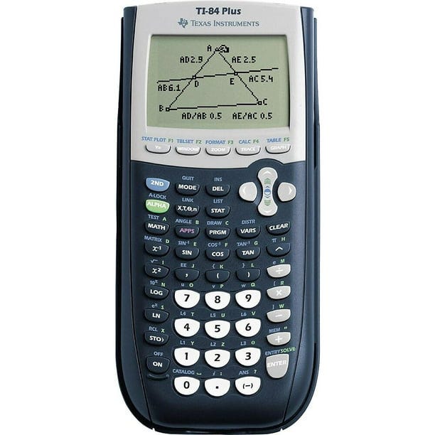 Texas Instruments TI-84 Plus Graphing Calculator, 10-Digit LCD - Walmart.com
